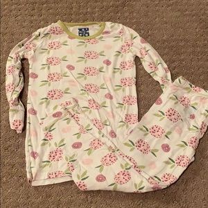 Kickee Pants pajama set